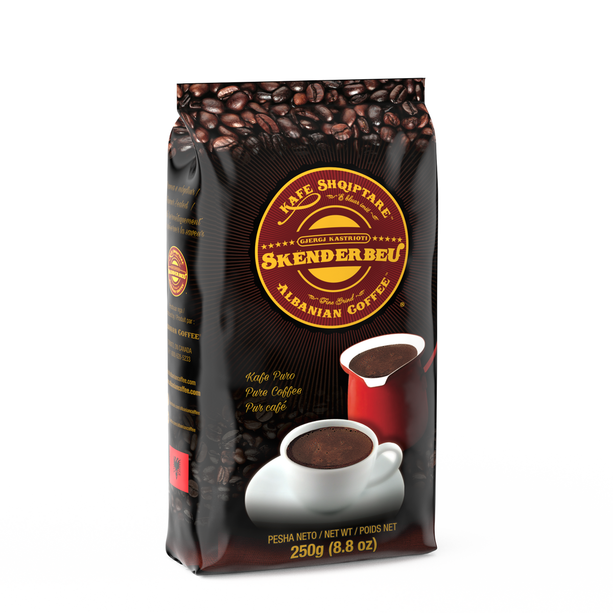 Albanian Coffee Skenderbeu 250g bag