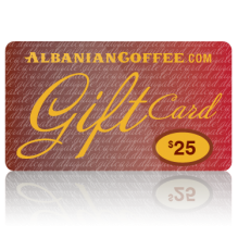Albanian Coffee® Gift Card